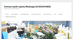 Desktop Screenshot of farmasikayit.net