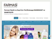 Tablet Screenshot of farmasikayit.com